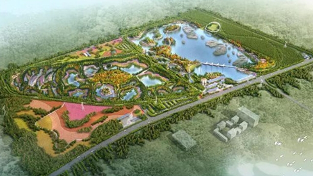 周口中心城區(qū)首個高標準濕地公園開建！這一組效果圖震撼你了嗎？